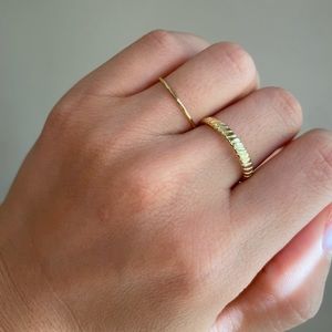 Gorjana crew ring- size 6